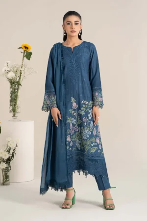 Maria B Jacquard Lawn Suit | DW-EF25-45