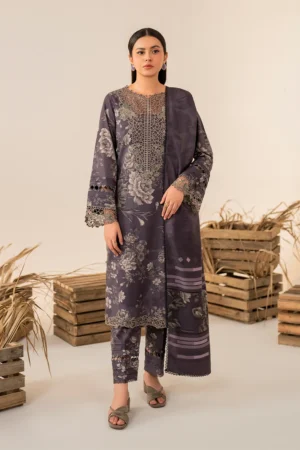 UE-349 Printed Khaddar | Iznik