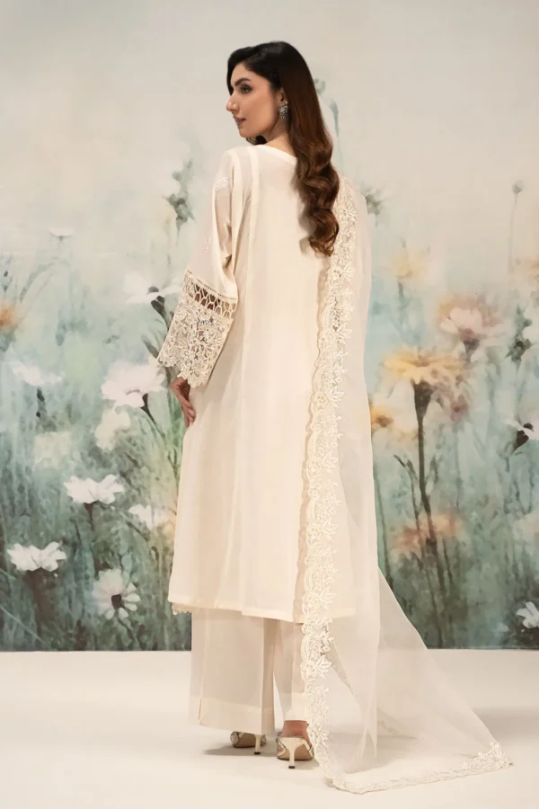 Maria B Embroidered Lawn Suit | DW-EF25-95