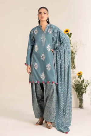 Maria B Printed Lawn Suit | DW-EF25-96