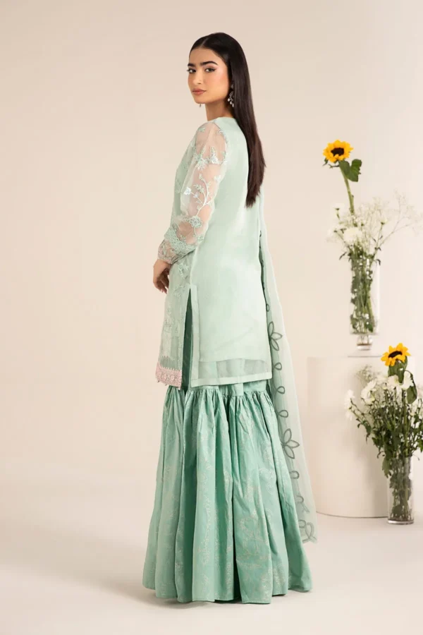 Maria B Embroidered Cotton Silk Suit | DW-EF25-17