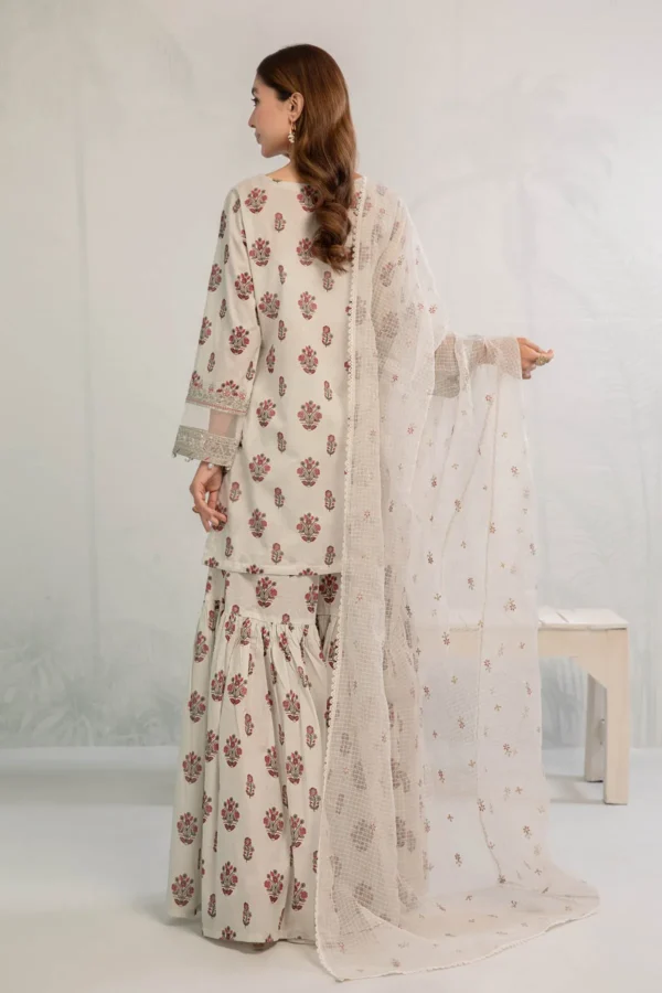 Maria B Embroidered Lawn Suit | DW-EA23-06R1