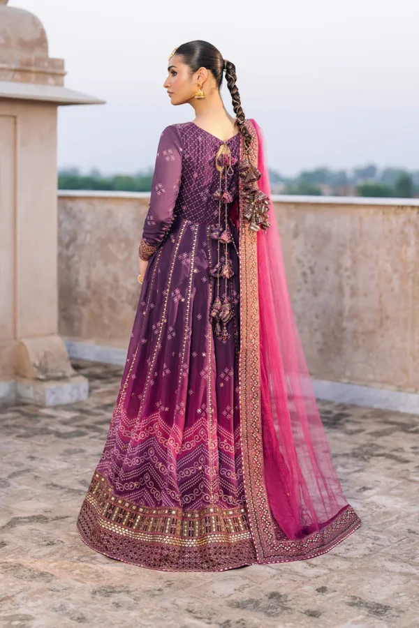 Iznik Bandhani UE-333 Embroidered Chiffon