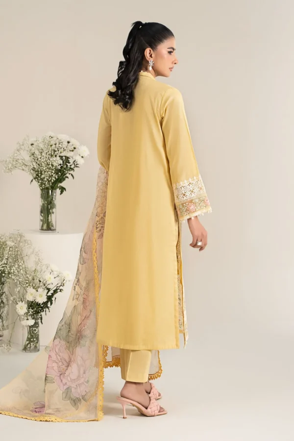 Maria B Embroidered Dobby Lawn Suit | DW-EF25-151