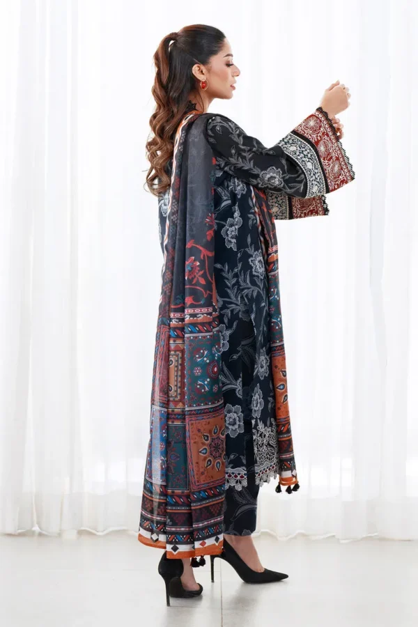 Baroque Embroidered Printed Lawn UF-4078