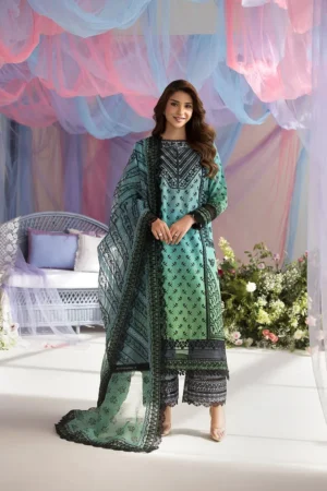 Sobia Nazir Luxury Lawn Design 12A