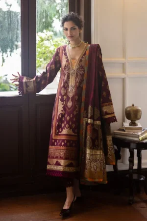 Mushq Seraph Jacquard Lawn 25 Morphea