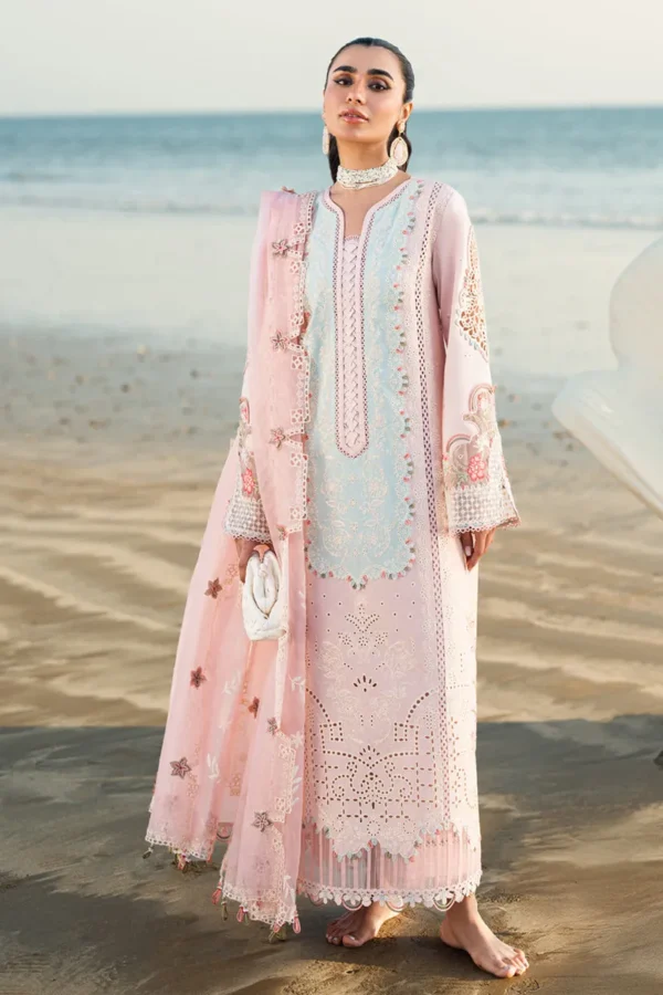 Qalamkar Sahil Luxury Lawn 25 FK-08 Reem