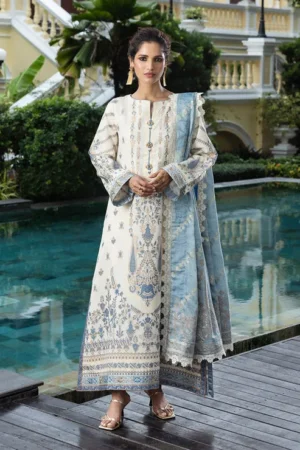 Mushq Seraph Jacquard Lawn 25 Calafia