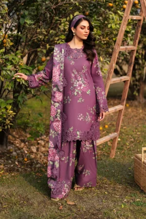 UE-393 Printed Lawn Iznik