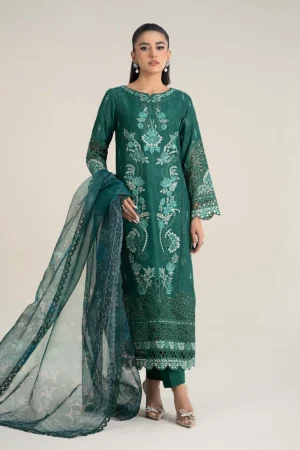 Maria B Jacquard Lawn Suit | DW-EF25-47