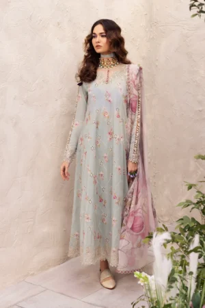 DL-10 Embroidered Lawn Iznik