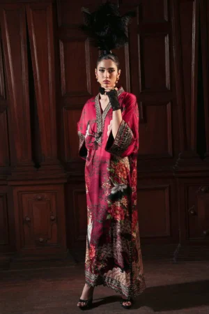 Zainab Salman Florette Eid Edit 25 Magenta Oriental