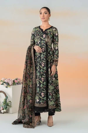 Maria B Printed Lawn Suit | DW-EF25-90