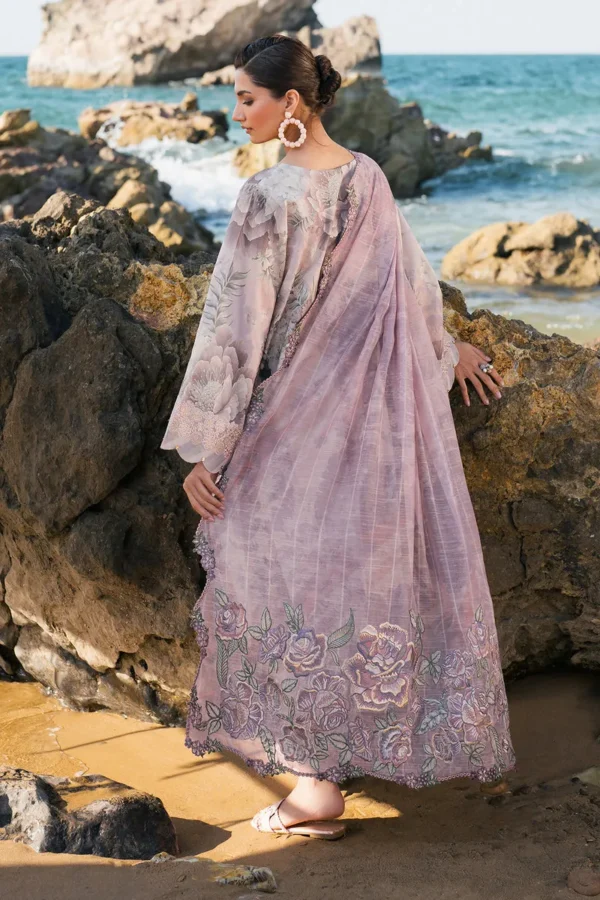 Baroque Embroidered Printed Lawn UF-4124