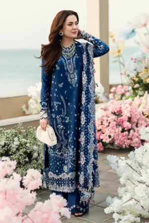 Qalamkar Sahil Luxury Lawn 25 FK-05 Aurora