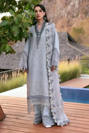 Republic Eid Luxury Lawn - D3-B - Sitara