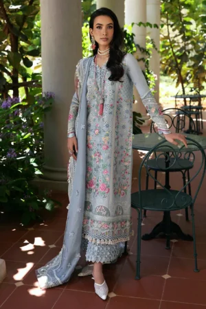 Republic Eid Luxury Lawn - D7-B - Hoor