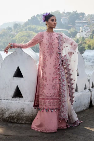 Hussain Rehar Luxury Lawn - Peaar