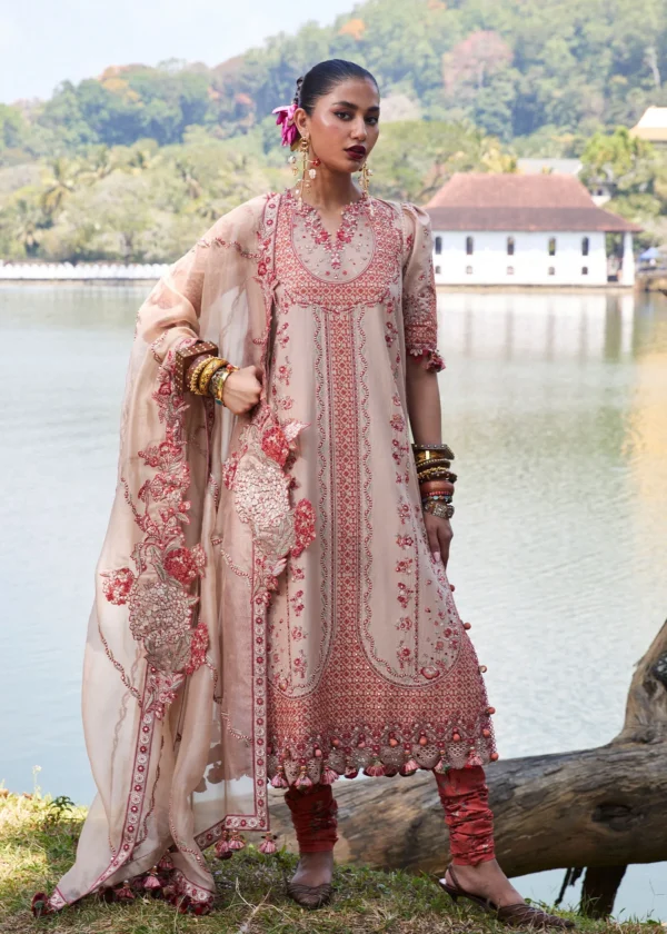 Hussain Rehar Luxury Lawn - Mari