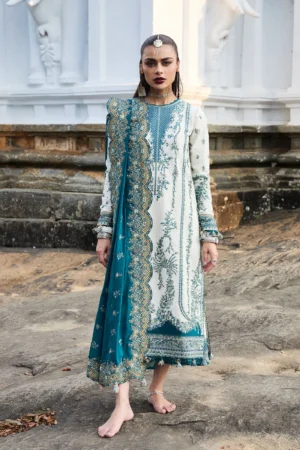 Hussain Rehar Luxury Lawn - Veil