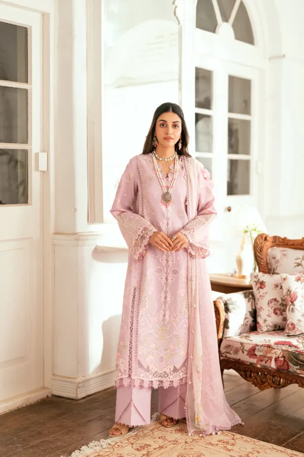 Qalamkar Luxury Lawn Eid Edit - SB-06 Komal