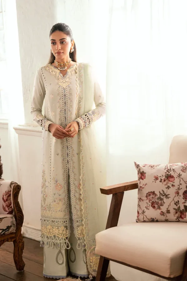 Qalamkar Luxury Lawn Eid Edit - SB-08 Rimsha