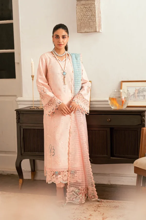 Qalamkar Luxury Lawn Eid Edit - SB-05 Aleeza