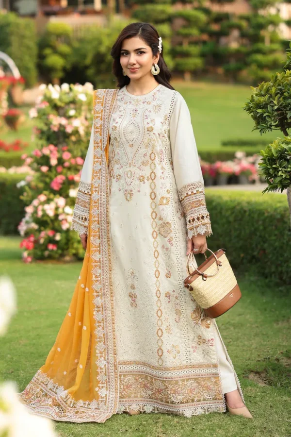 Imrozia Hayan Eid Luxury Lawn - SL 91 LULU