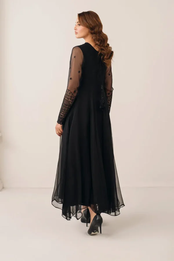 Baroque Embroidered Chiffon Frock PR-1122