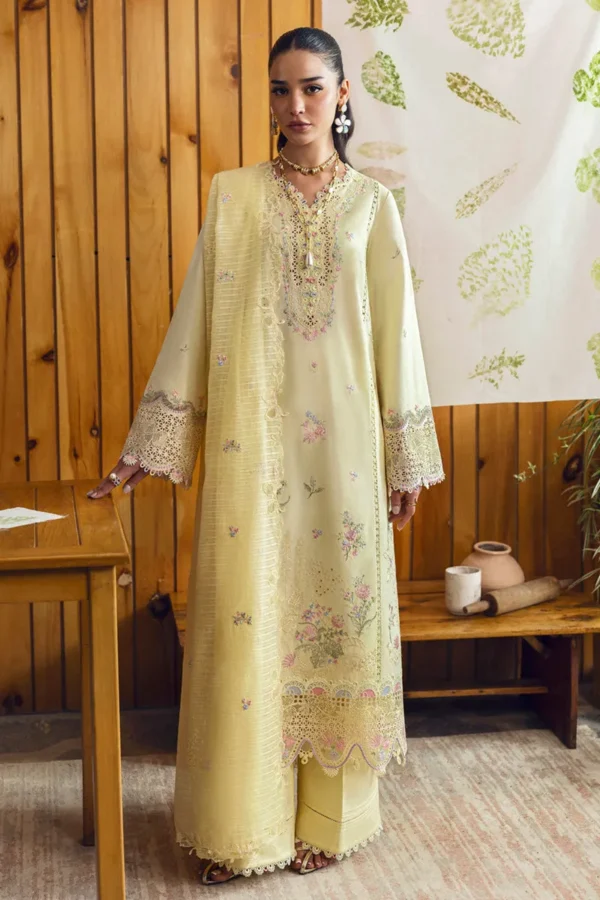 Qalamkar Qlinkari Lawn 25 - DC-04 Keva
