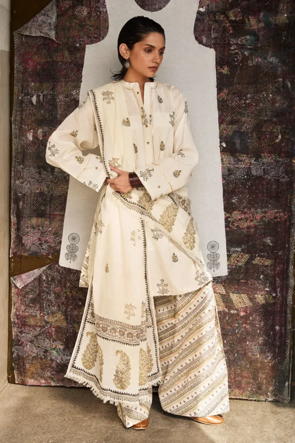 Zara Shahjahan Eid Handcrafted - ZR25H0417