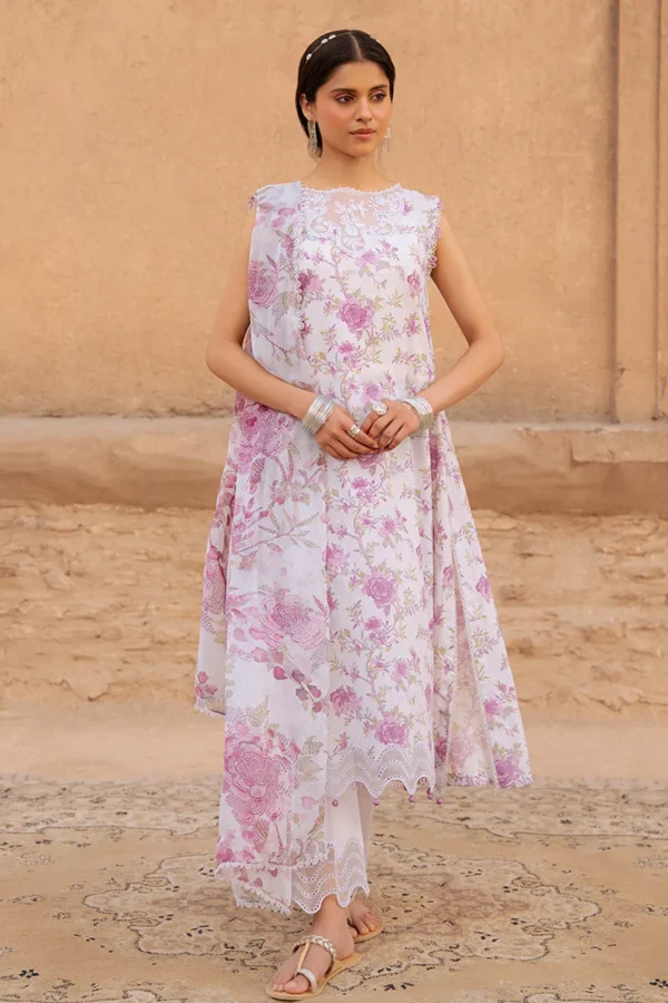 Cross Stitch Eid Lawn 25 - Lilac Hint