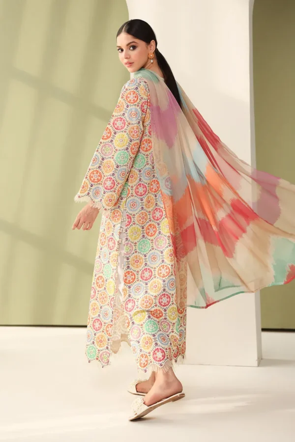 Baroque Embroidered Printed Lawn UF-4178