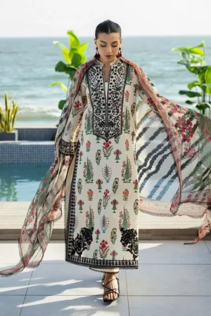 Zainab Chottani Tahra Lawn - Azureh