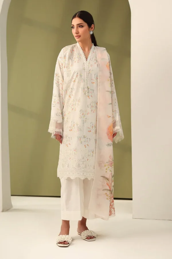 Baroque Embroidered Printed Lawn UF-4181