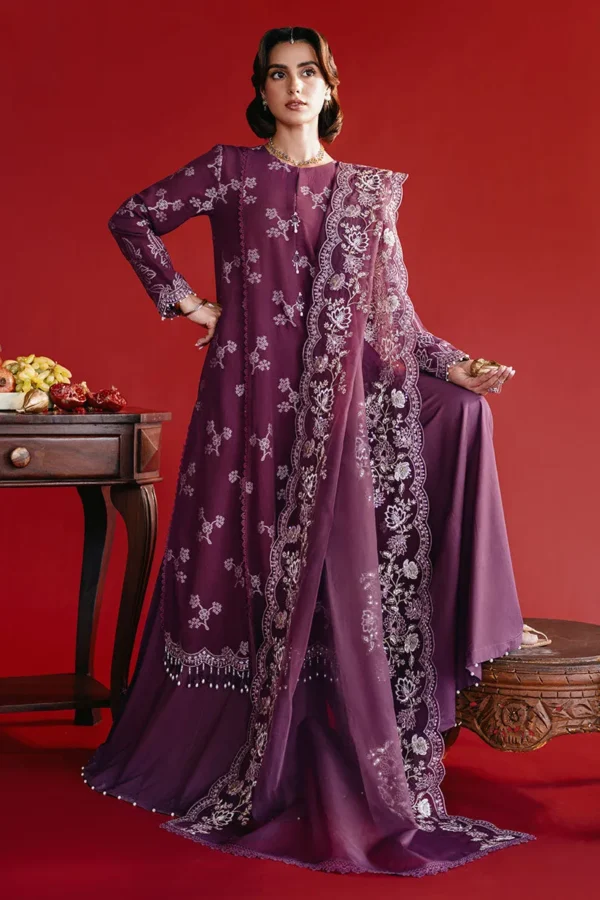 Cross Stitch Eid Lawn 25 - Deep Flare