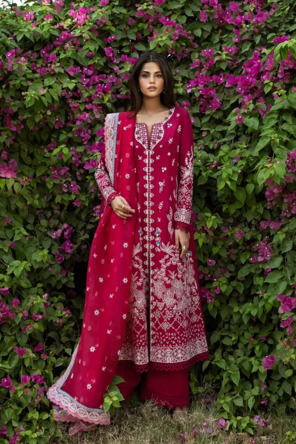 Afrozeh Mulaqaat Festive Lawn 25 - Humnasheen