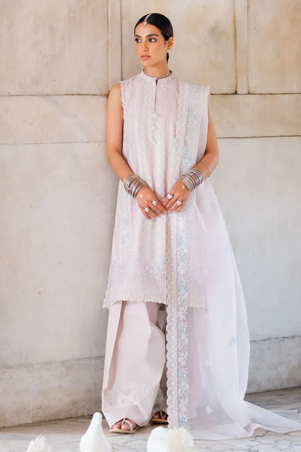 Cross Stitch Eid Lawn 25 - Hushed Mauve