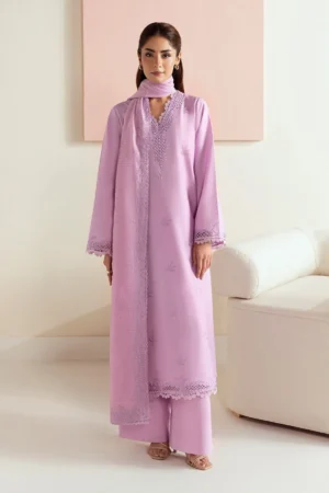Afrozeh Basic Pret 25 - Rose Berry