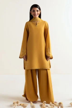 Afrozeh Basic Pret 25 - Honeydew Hues