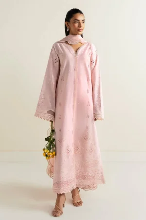 Afrozeh Basic Pret 25 - Dewy Lilac