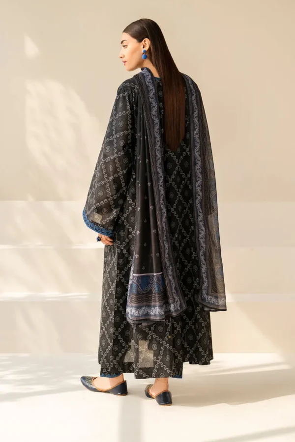 Baroque Digital Printed Lawn UF-4209