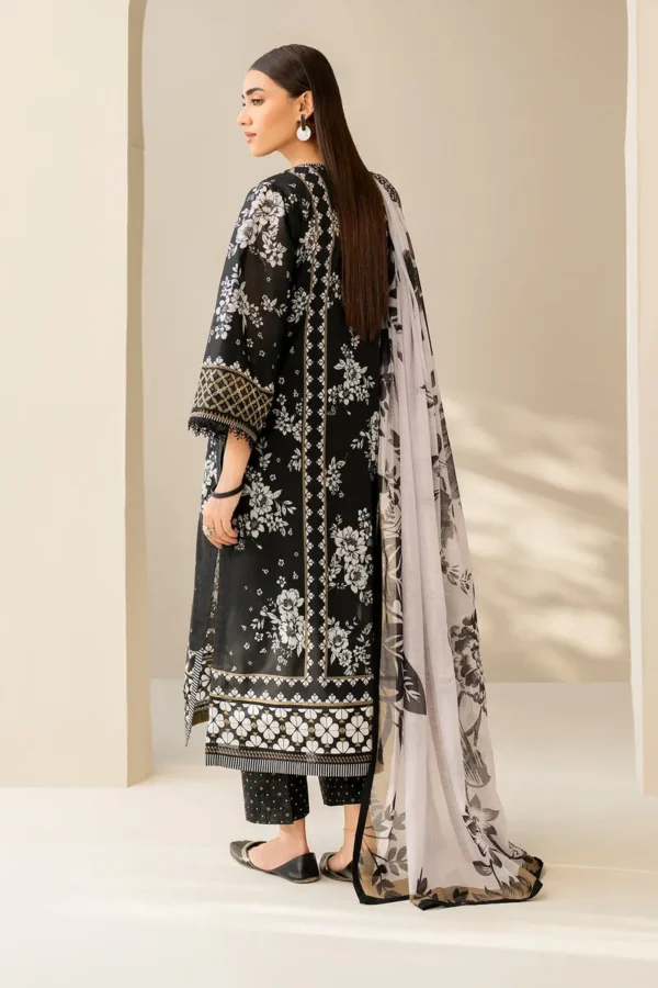Baroque Digital Printed Lawn UF-4204