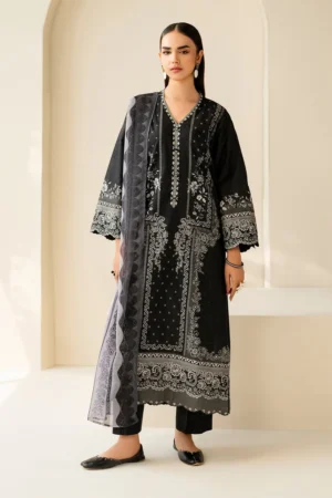 Baroque Digital Printed Lawn UF-4205