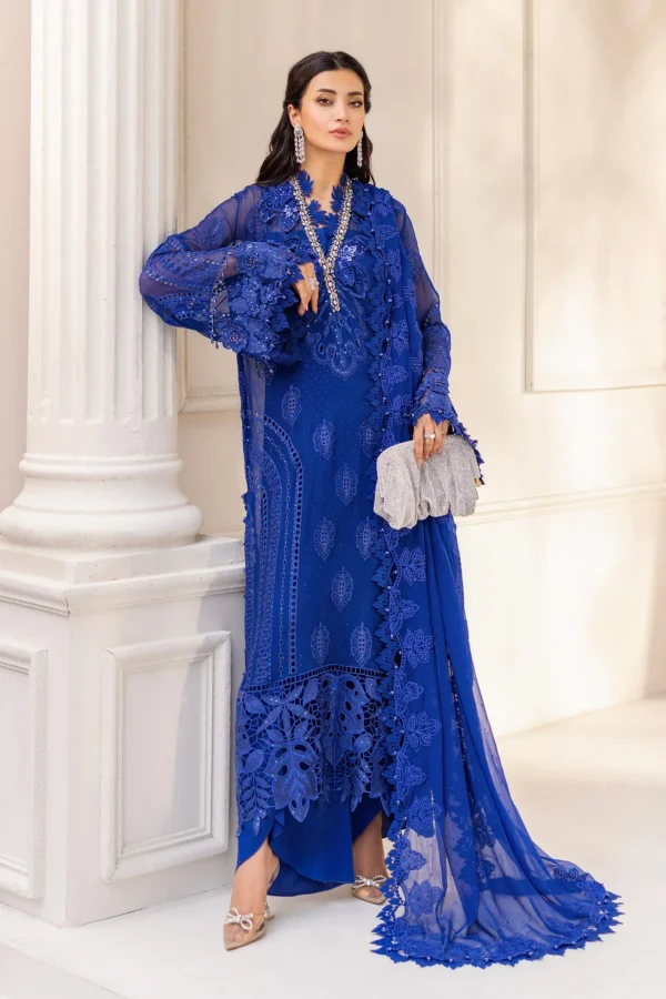 Maria B Embroidered Chiffon | MPC-25-103
