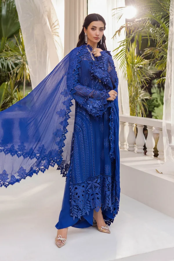 Maria B Embroidered Chiffon | MPC-25-103