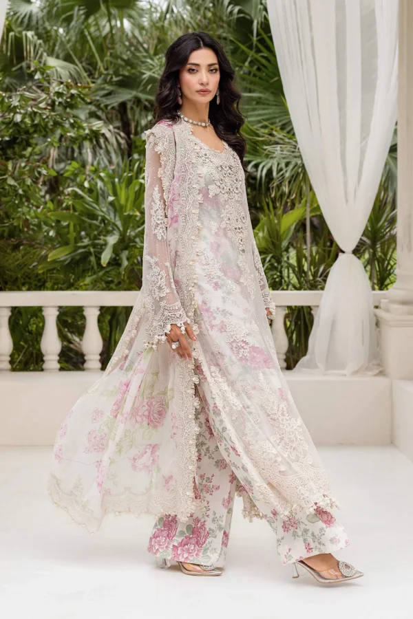 Maria B Embroidered Chiffon | MPC-25-101