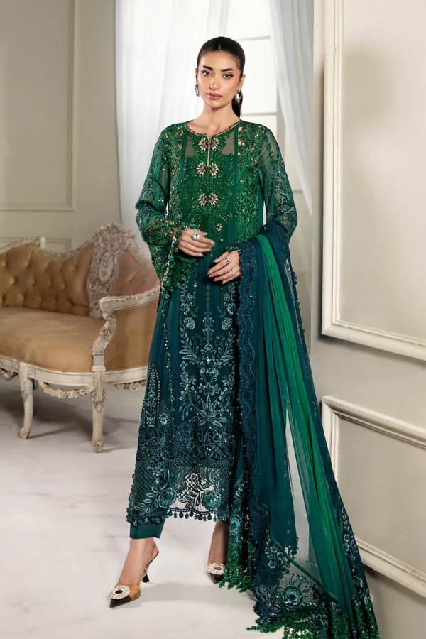 Maria B Embroidered Chiffon | MPC-25-106