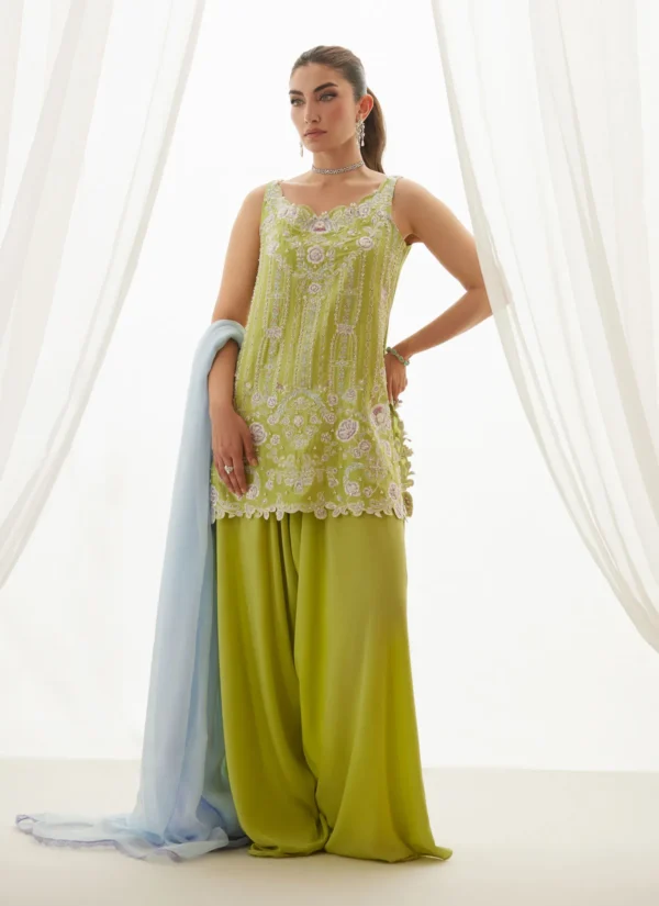 Farah Talib Aziz Wedding Luxe Pret - Ceelie Citrus
